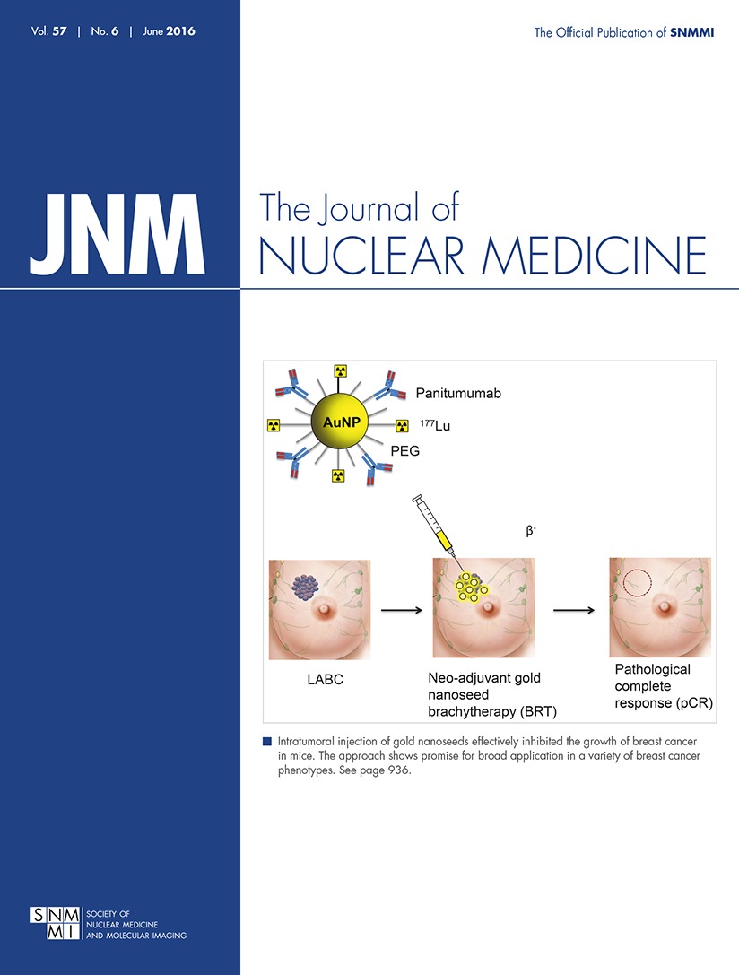 Intratumorally Injected 177lu Labeled Gold Nanoparticles Gold Nanoseed Brachytherapy With Application For Neoadjuvant Treatment Of Locally Advanced Breast Cancer Journal Of Nuclear Medicine