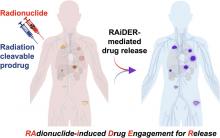 Localized In Vivo Prodrug Activation Using Radionuclides