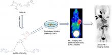 Synthesis, Preclinical Evaluation, and a Pilot Clinical PET Imaging Study of <sup>68</sup>Ga-Labeled FAPI Dimer