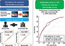 Automated Motion Correction for Myocardial Blood Flow Measurements and Diagnostic Performance of <sup>82</sup>Rb PET Myocardial Perfusion Imaging